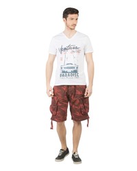 Мужская белая футболка от Colin's