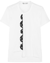 Женская белая футболка от Comme des Garcons