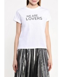 Женская белая футболка от Compañia Fantastica