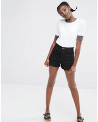 Женская белая футболка от Monki