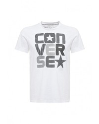 Мужская белая футболка от Converse