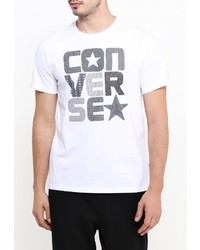 Мужская белая футболка от Converse