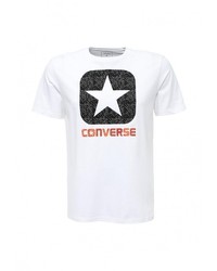 Мужская белая футболка от Converse