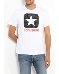 Мужская белая футболка от Converse