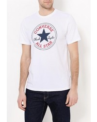 Мужская белая футболка от Converse