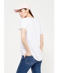 Женская белая футболка от Converse