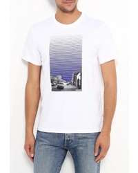 Мужская белая футболка от Converse