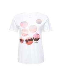 Женская белая футболка от Converse