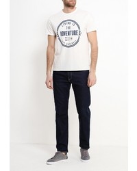 Мужская белая футболка от Cortefiel