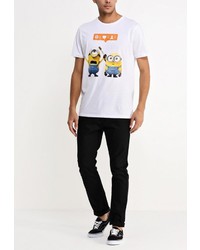 Мужская белая футболка от Criminal Damage