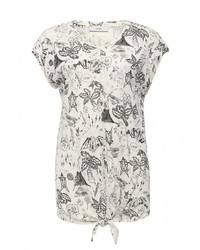 Женская белая футболка от Diesel