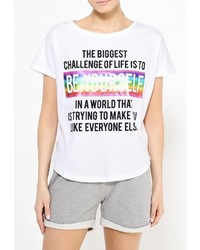 Женская белая футболка от Dimensione Danza