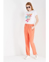 Женская белая футболка от DRYWASH