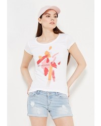 Женская белая футболка от DRYWASH