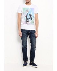 Мужская белая футболка от E-Bound