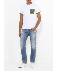 Мужская белая футболка от E-Bound