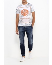 Мужская белая футболка от E-Bound