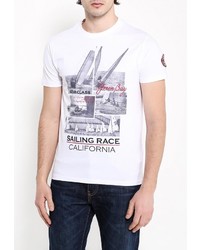 Мужская белая футболка от E-Bound