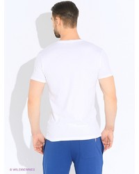 Мужская белая футболка от E-Bound by Earth Bound