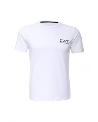 Мужская белая футболка от EA7