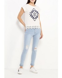 Женская белая футболка от Emoi