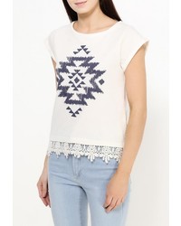 Женская белая футболка от Emoi