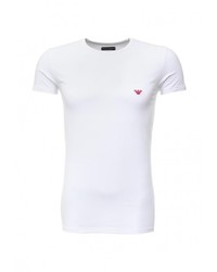 Мужская белая футболка от Emporio Armani
