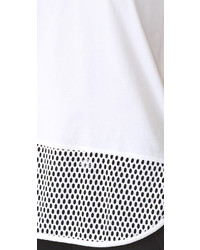 Женская белая футболка от adidas by Stella McCartney