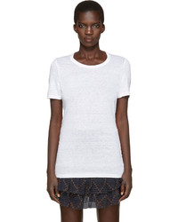 Женская белая футболка от Etoile Isabel Marant