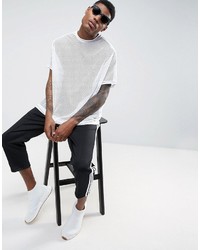 Мужская белая футболка от Asos