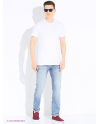 Мужская белая футболка от Fine Joyce