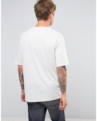 Мужская белая футболка от Weekday