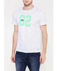 Мужская белая футболка от Frank NY