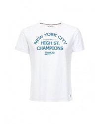 Мужская белая футболка от Frank NY