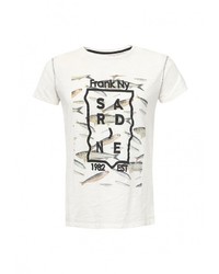 Мужская белая футболка от Frank NY