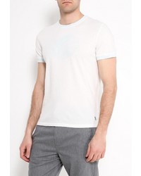 Мужская белая футболка от Frank NY