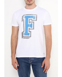 Мужская белая футболка от Frank NY