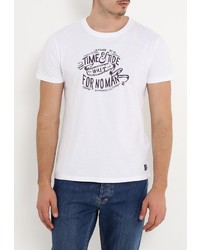 Мужская белая футболка от Frank NY