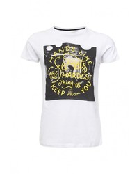 Мужская белая футболка от Frank NY