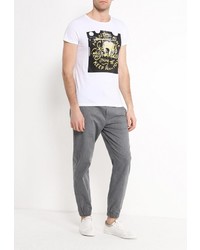 Мужская белая футболка от Frank NY