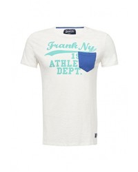 Мужская белая футболка от Frank NY