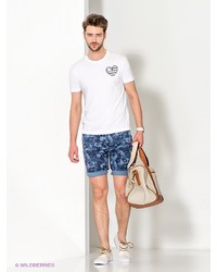 Мужская белая футболка от Fred Mello