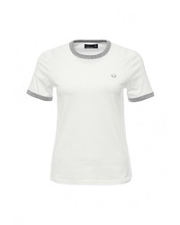 Женская белая футболка от Fred Perry