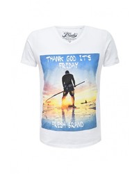 Мужская белая футболка от Fresh