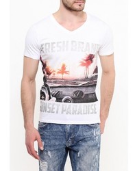 Мужская белая футболка от Fresh