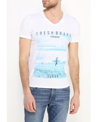 Мужская белая футболка от Fresh