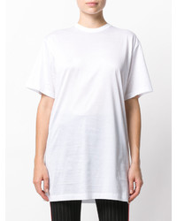 Женская белая футболка от Marco De Vincenzo