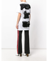 Женская белая футболка от Marco De Vincenzo