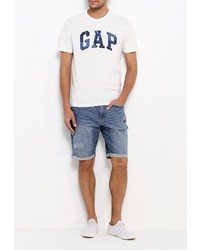 Мужская белая футболка от Gap