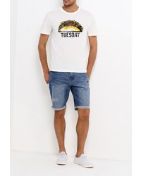 Мужская белая футболка от Gap